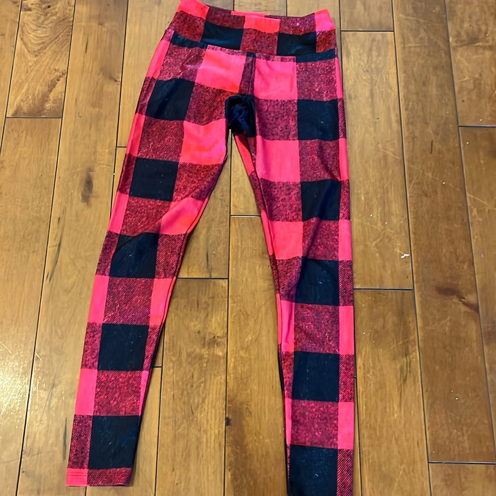Goldsheep plaid leggings